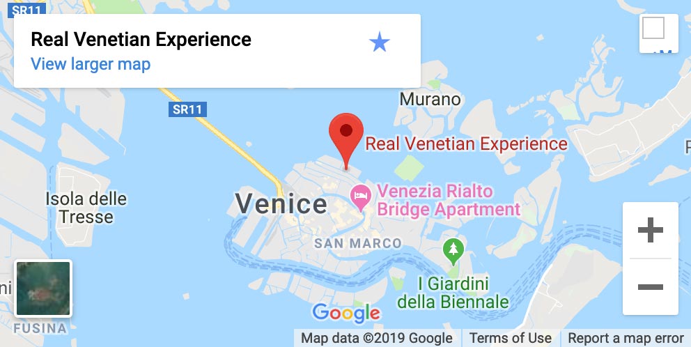 Real Venetian Kayak Location